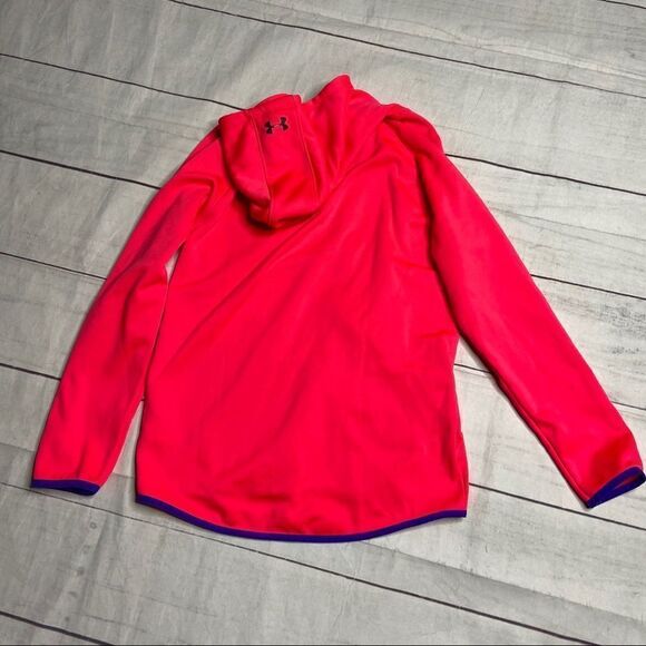 Under Armour hot pink Youth XL hoodie - Picture 2 of 10